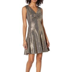NWOT Dress The Population X Cosmopolitan Ina Sleeveless Fit And Flare Dress S